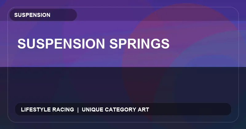Suspension Springs